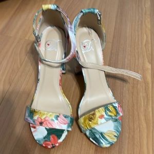 Floral heels